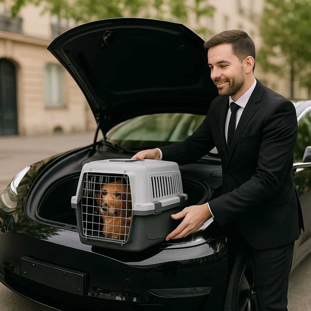Prise en charge d’un animal dans sa cage